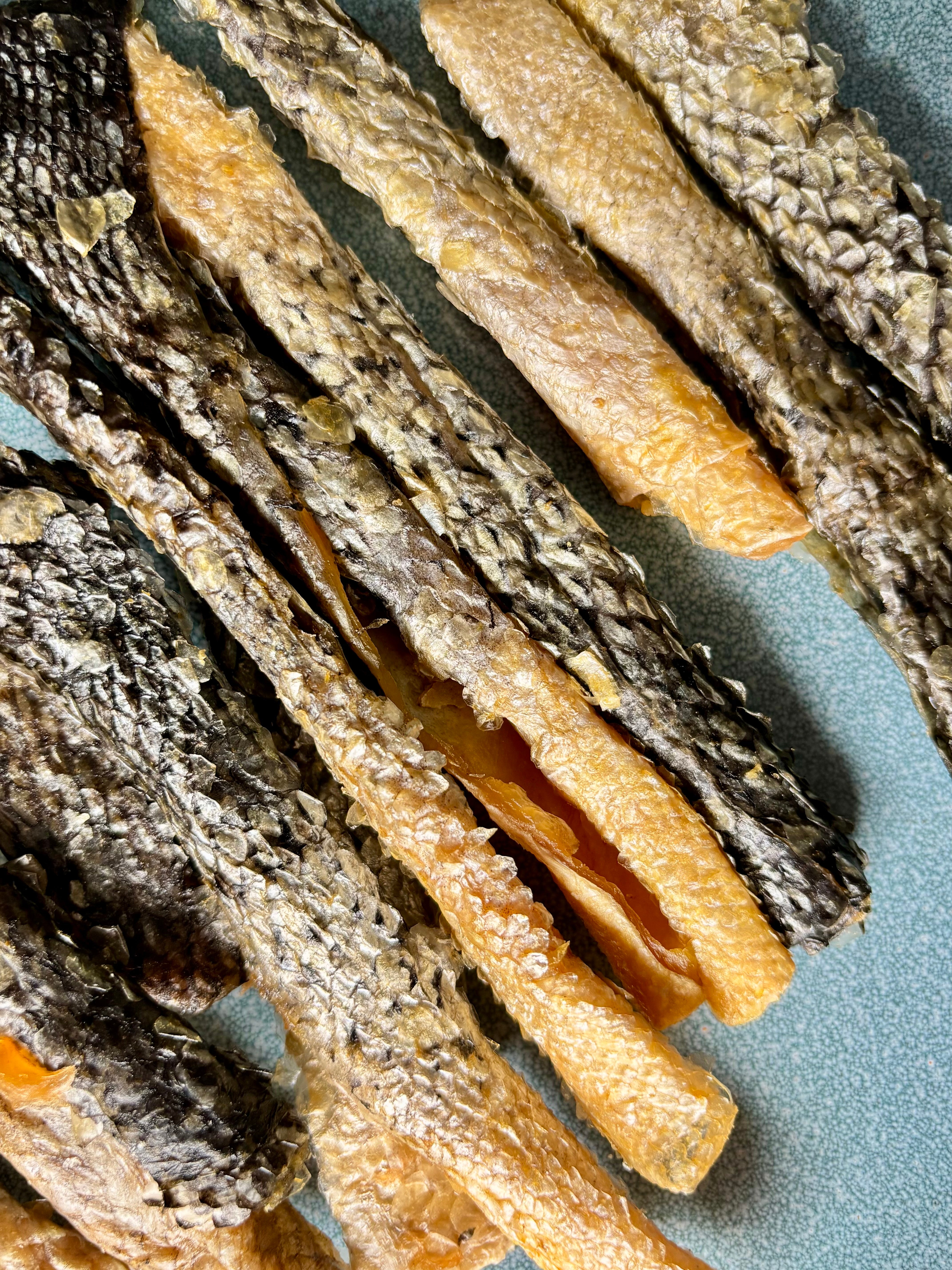 Norwegian Salmon Skin Crisps