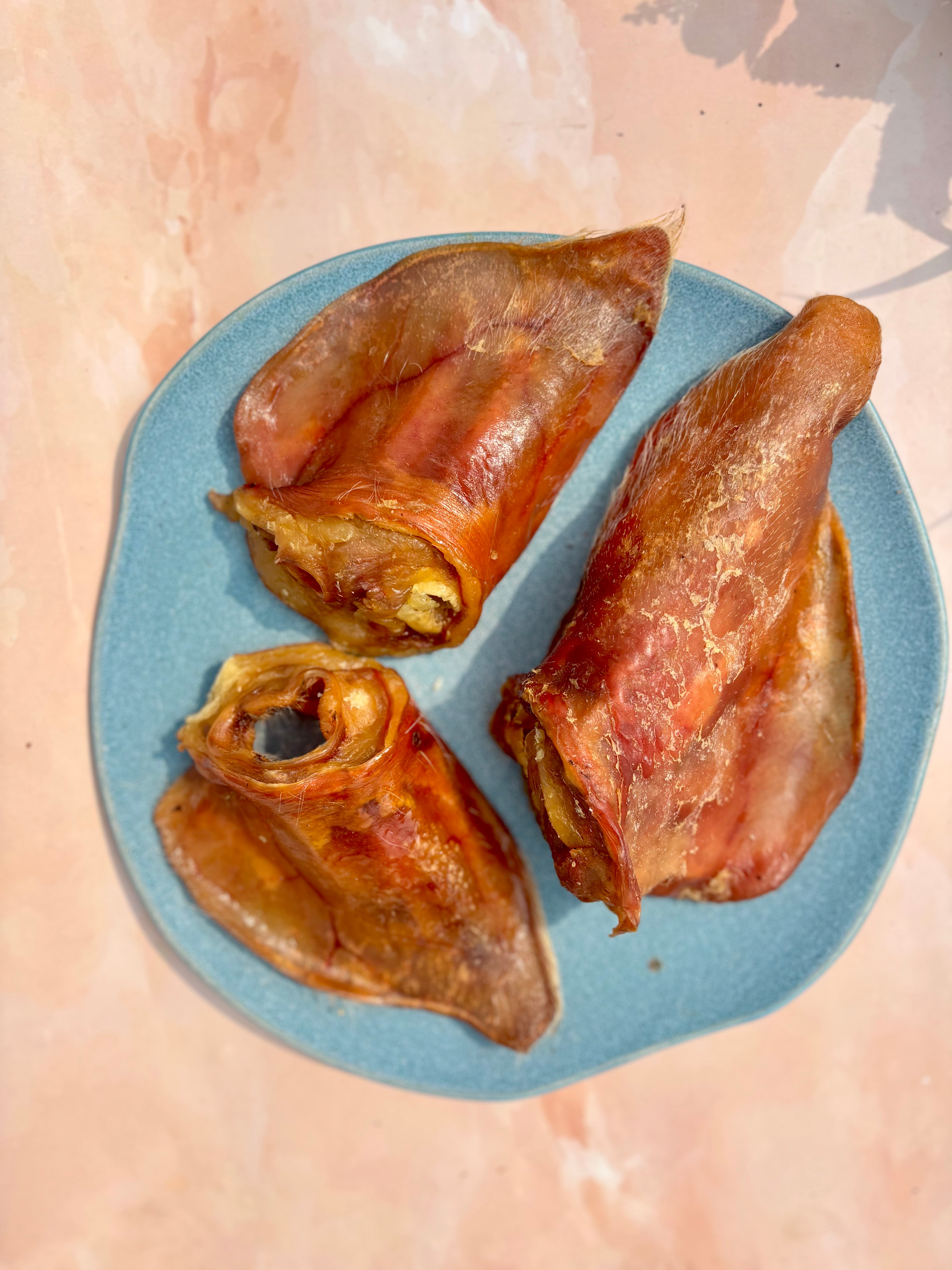 Pork Ear small or large - Boneless Chew