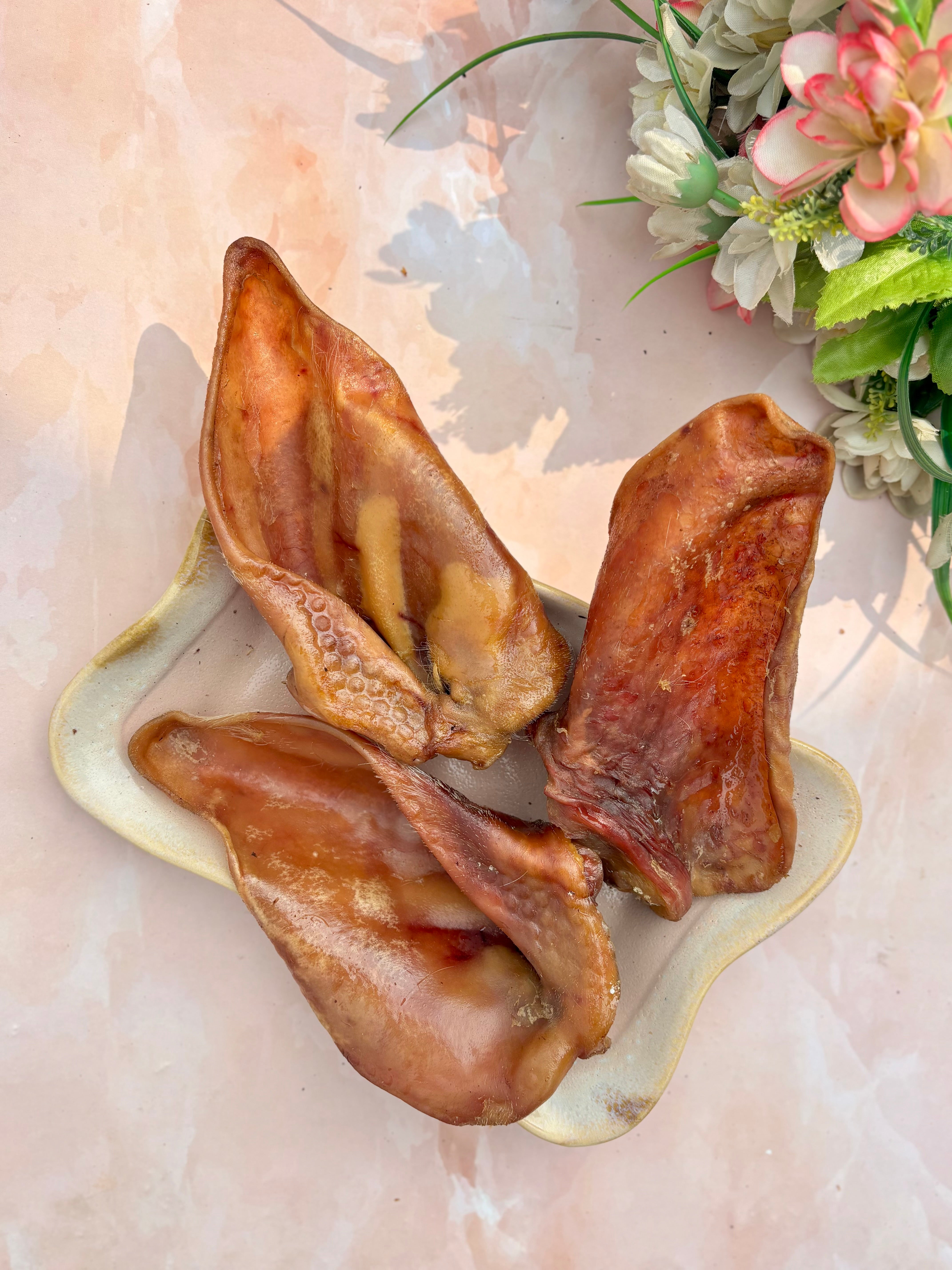 Pork Ear small or large - Boneless Chew