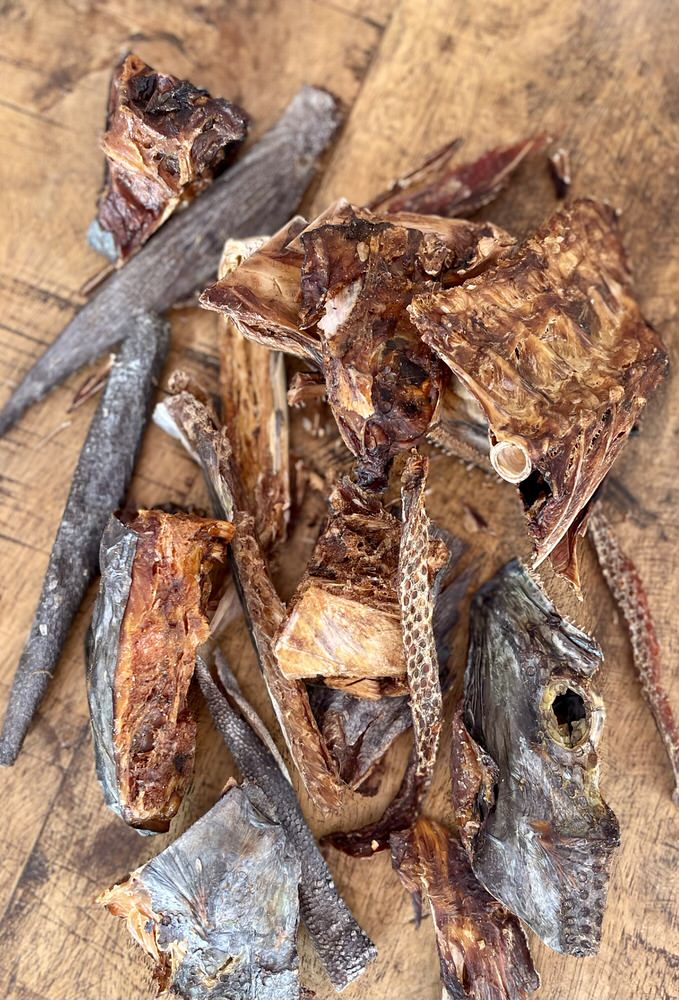 Fish Chewies (Mix of Cartilage, Skin and meaty Chunks)