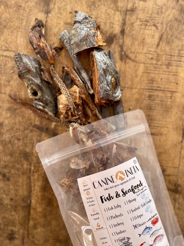 Fish Chewies (Mix of Cartilage, Skin and meaty Chunks)