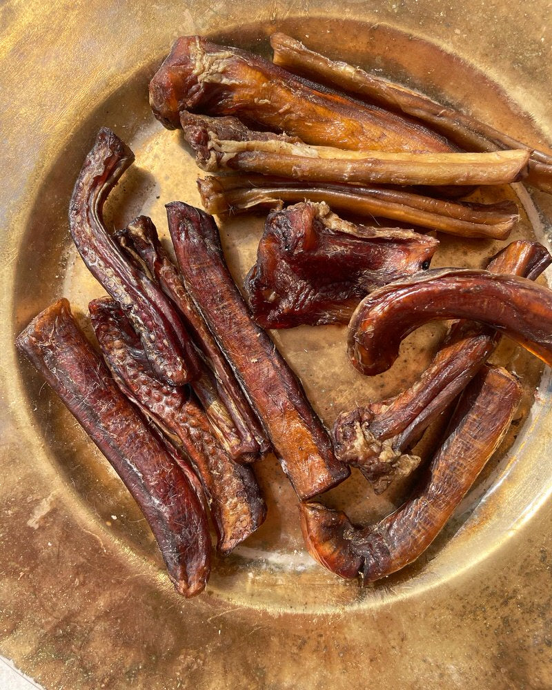 Pizzle / Bully Stick - boneless Chew Sticks & Twists