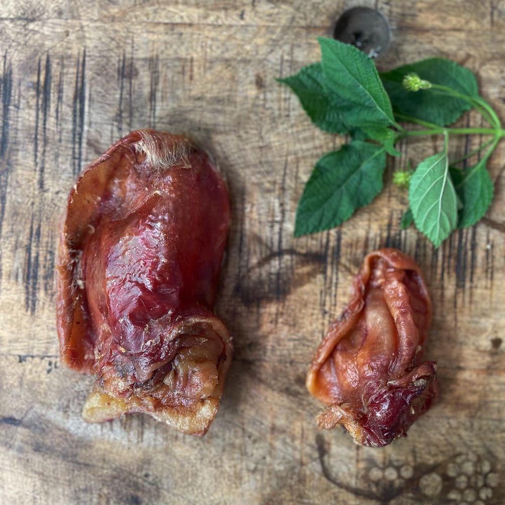 Pork Ear small or large - Boneless Chew