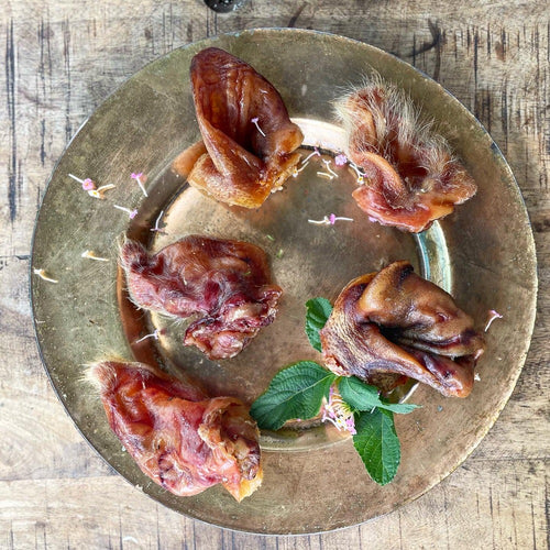 Pork Ear small or large - Boneless Chew
