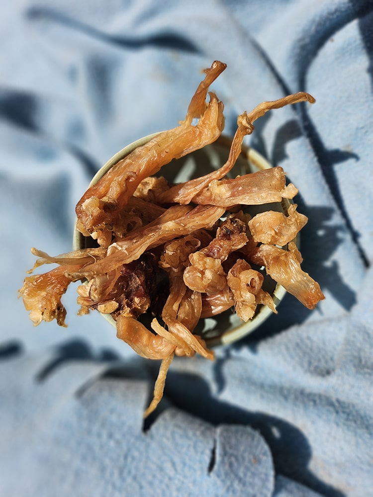 Pork Tendons boneless Chew - rich in Cartilage