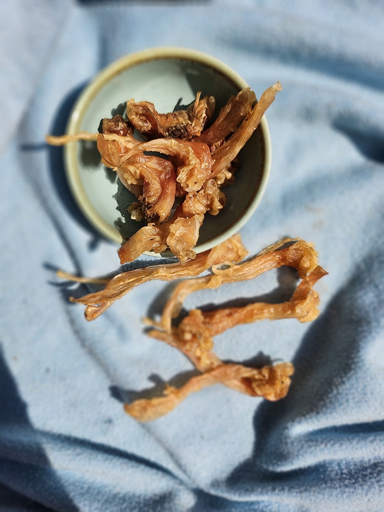 Pork Tendons boneless Chew - rich in Cartilage