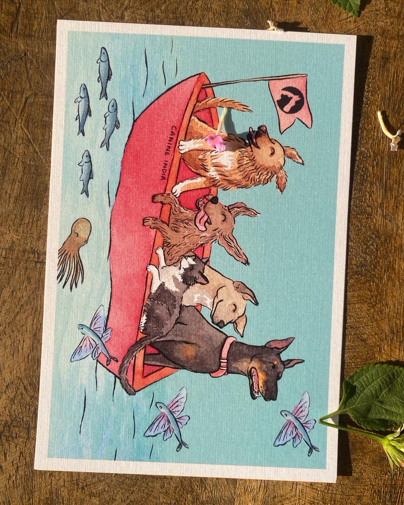 Postcard Set of 3 original Designs | Labonie Roy x CI