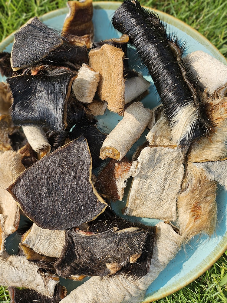 Real Hide - Boneless, Sturdy & Detoxing natural chew | 100% Skin