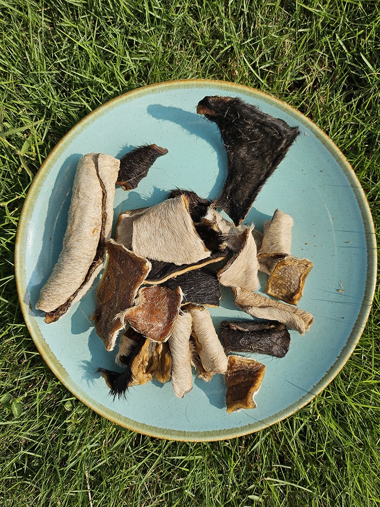 Real Hide - Boneless, Sturdy & Detoxing natural chew | 100% Skin