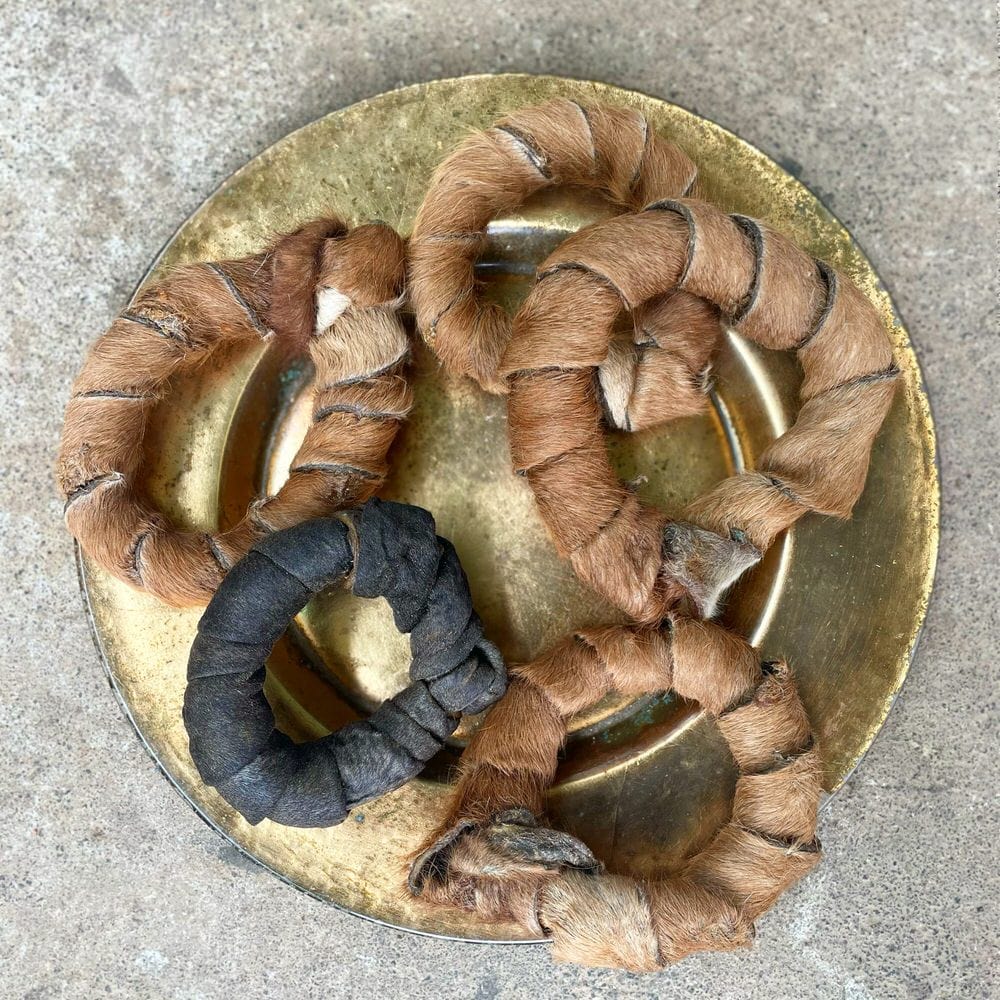 Real Hide - Boneless, Sturdy & Detoxing natural chew | 100% Skin