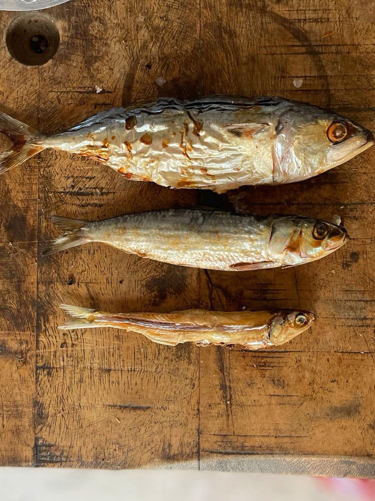 Whole Fish (Anchovy, Sardines, Mackerel or Mix)