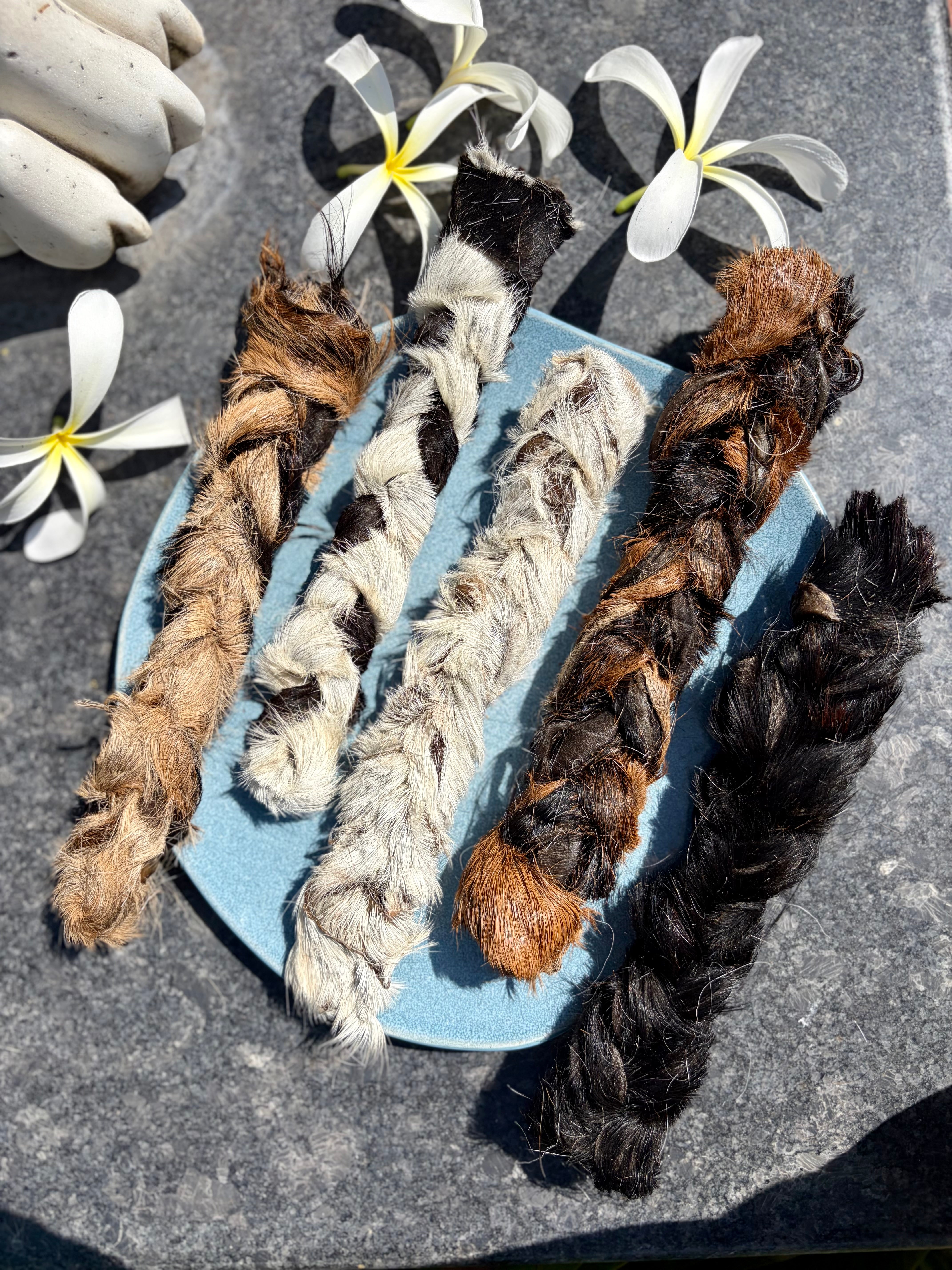 Goat Hide Braid | 100% Skin - SPECIAL