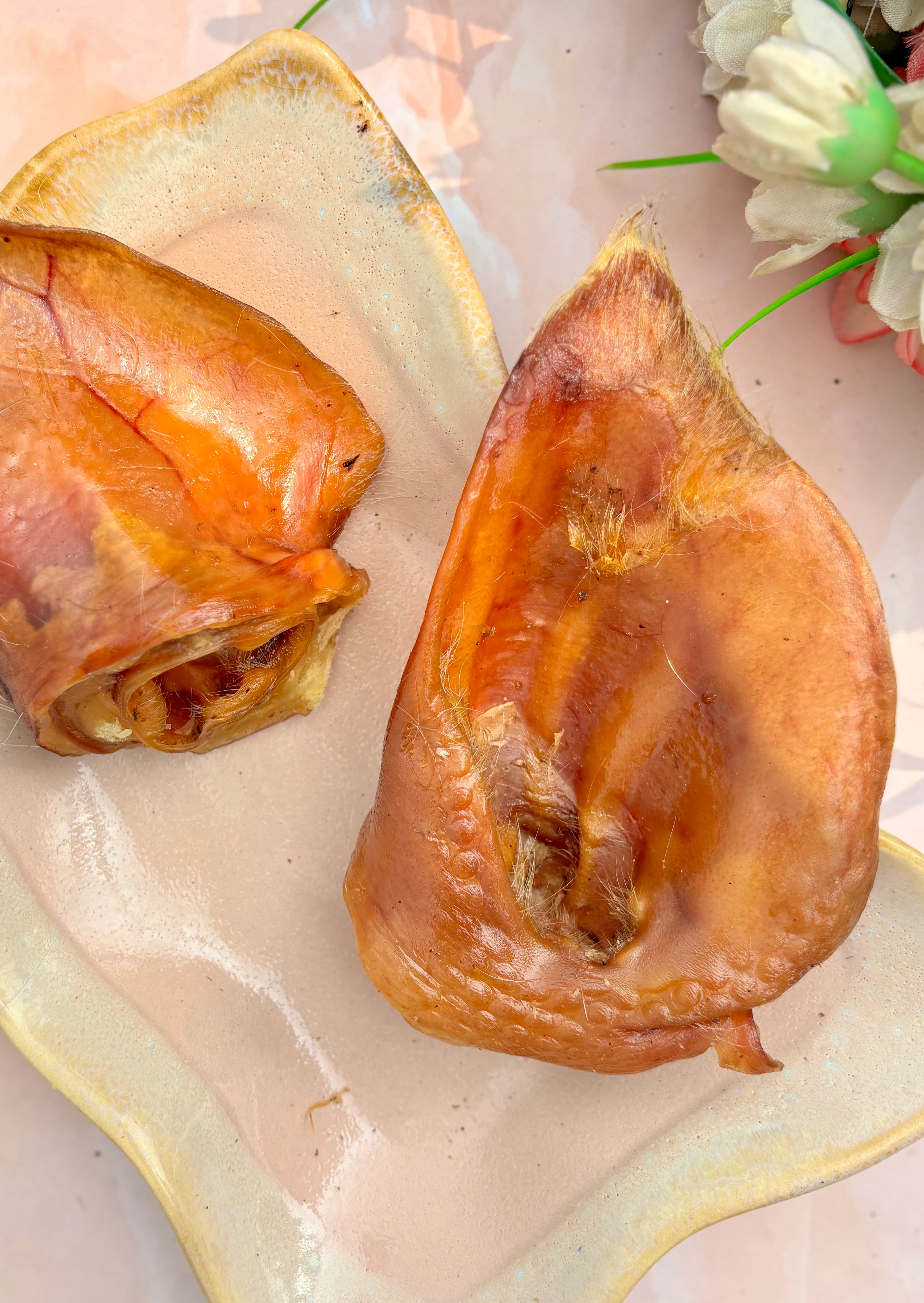 Pork Ear small or large - Boneless Chew