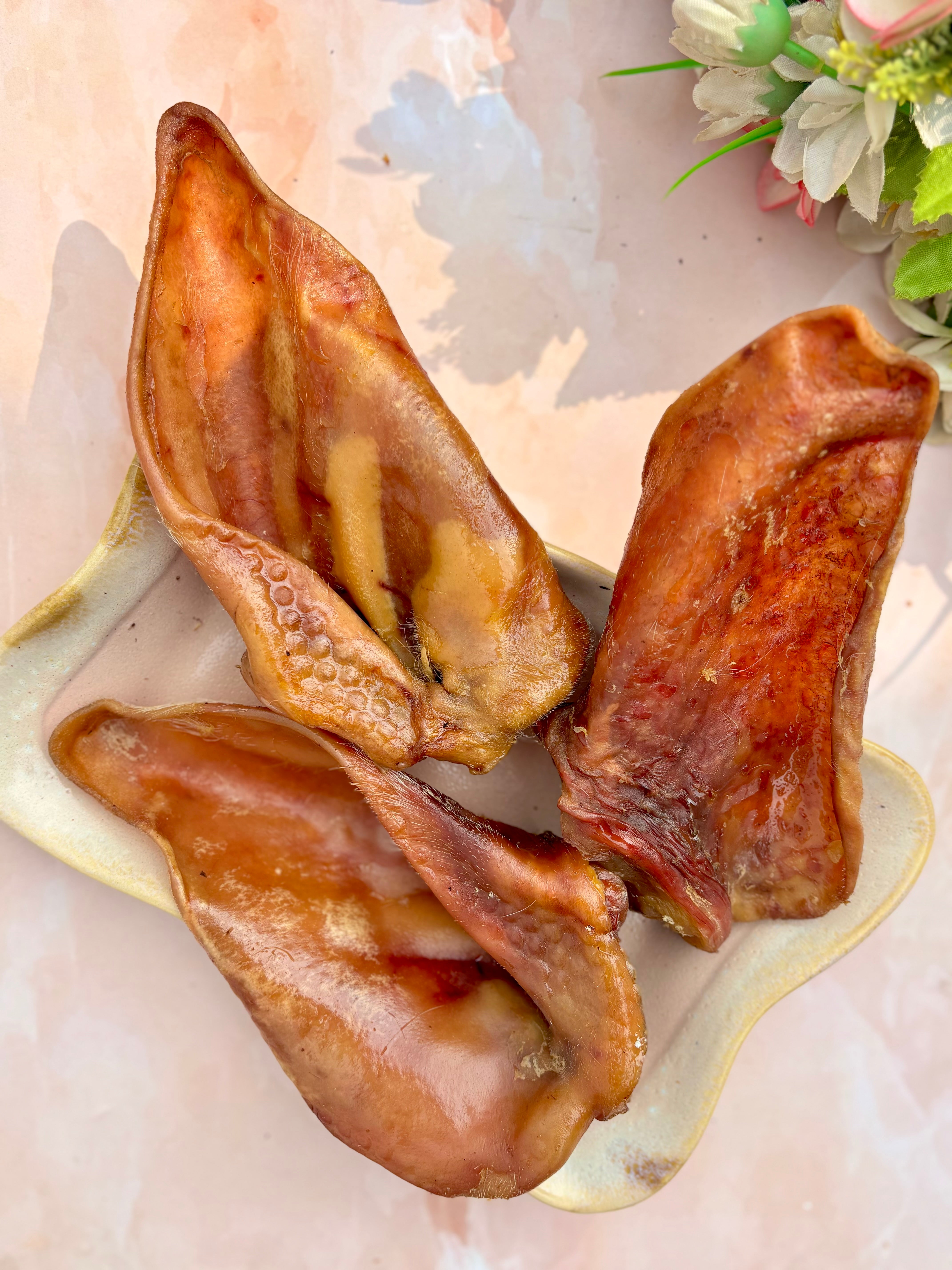 Pork Ear small or large - Boneless Chew