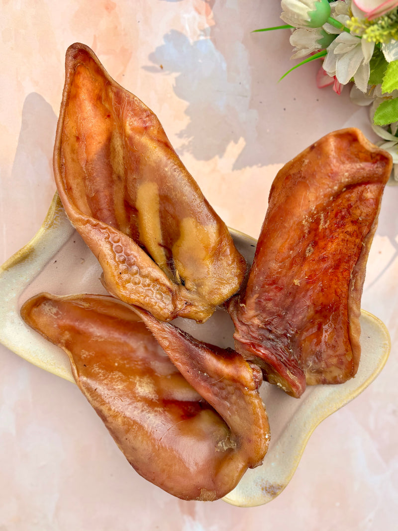 Pork Ear small or large - Boneless Chew
