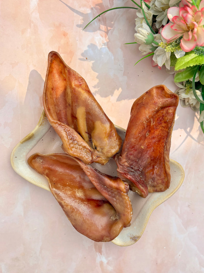 Pork Ear small or large - Boneless Chew