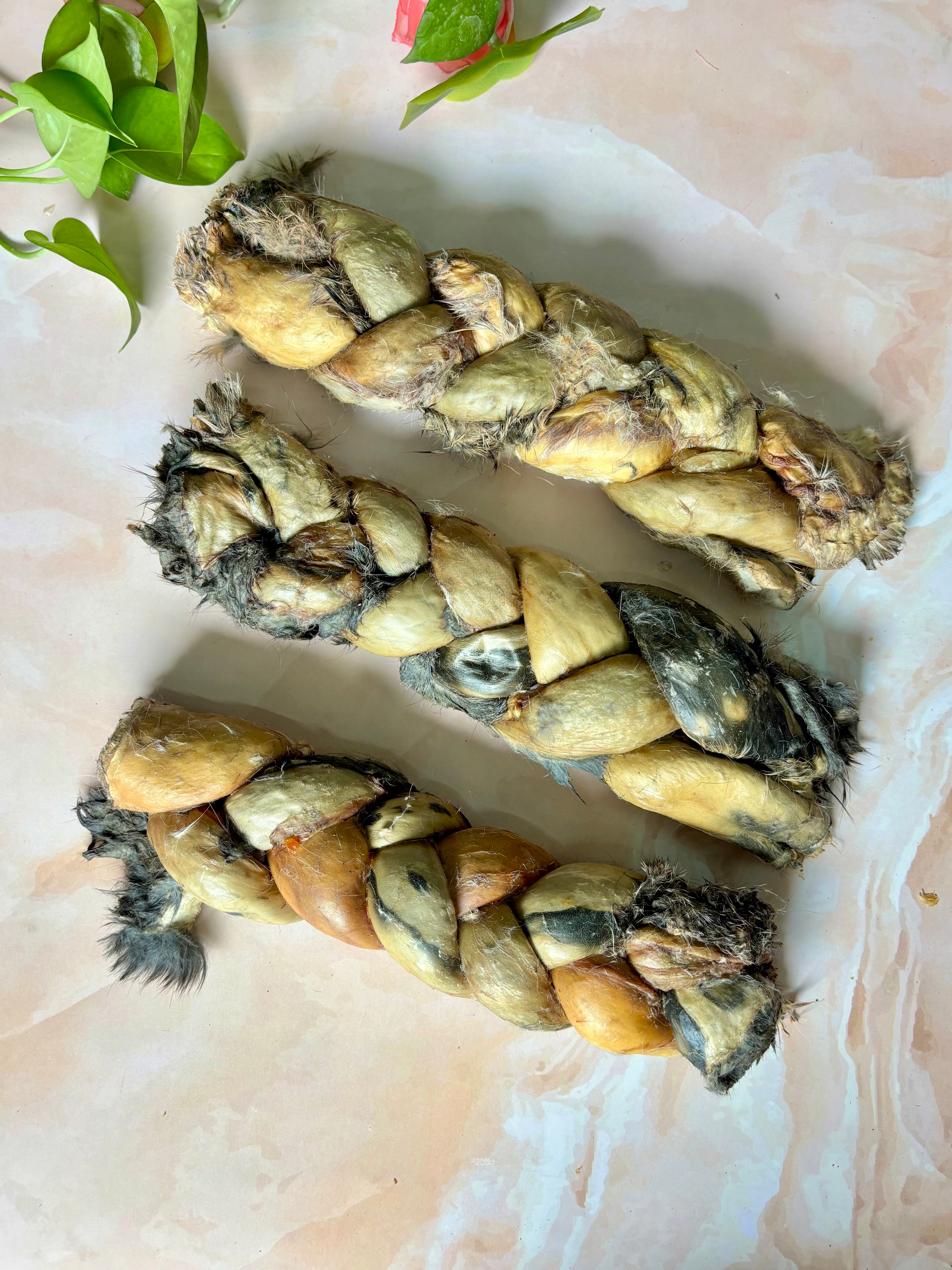 Boneless Rabbit Braid Chews - 9 inch +
