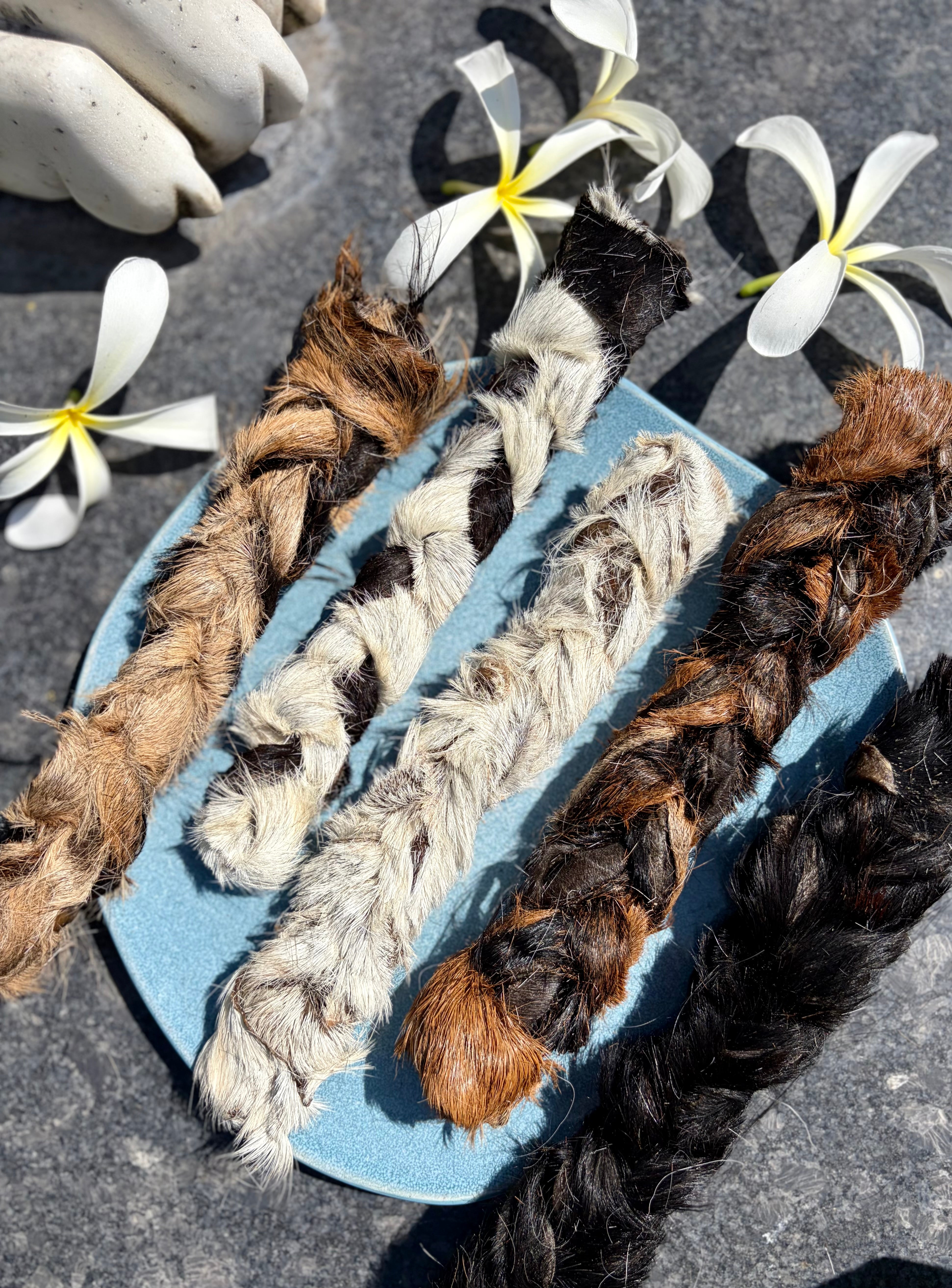 Goat Hide Braid | 100% Skin - SPECIAL
