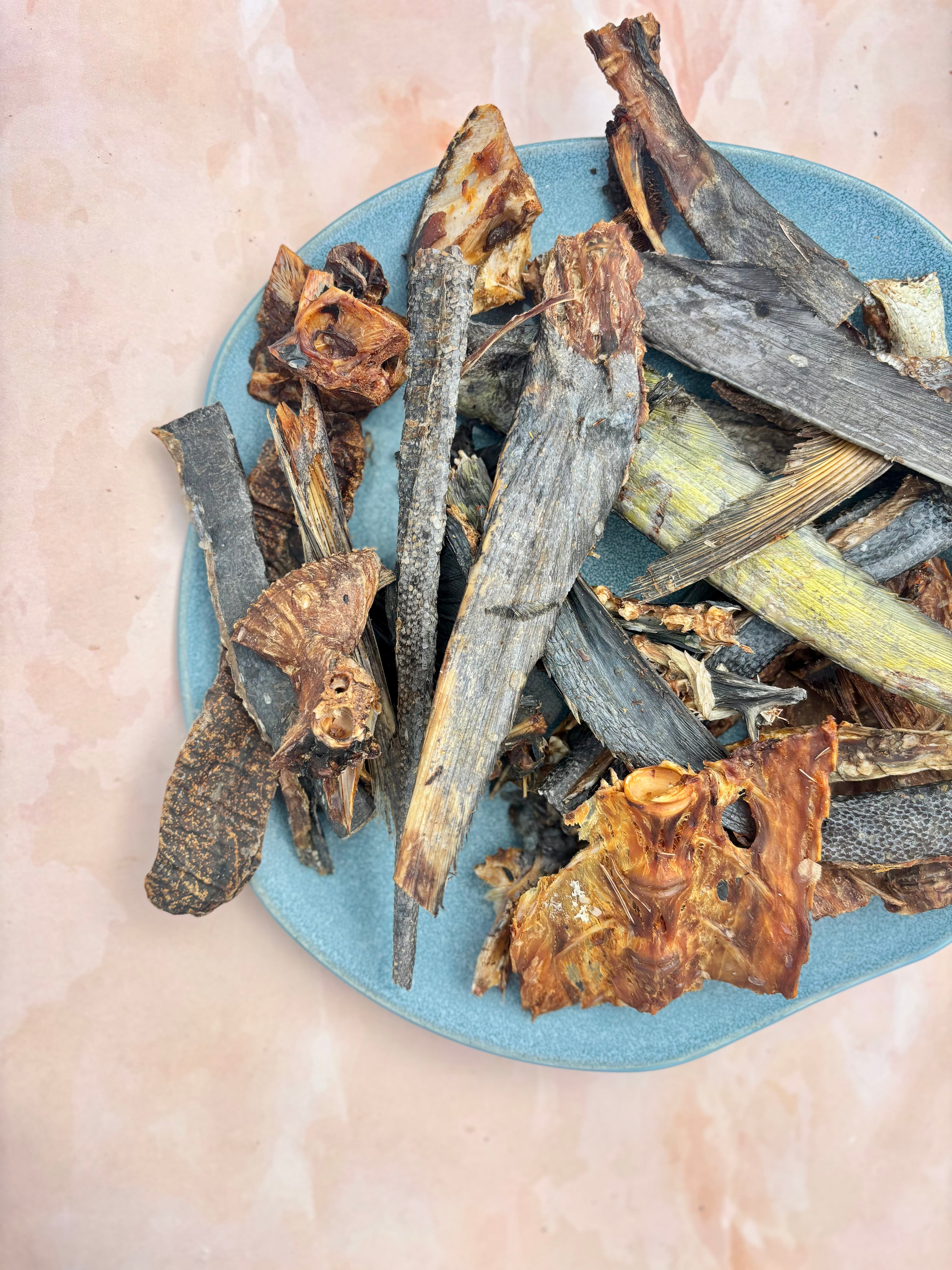 Fish Chewies (Mix of Cartilage, Skin and meaty Chunks)