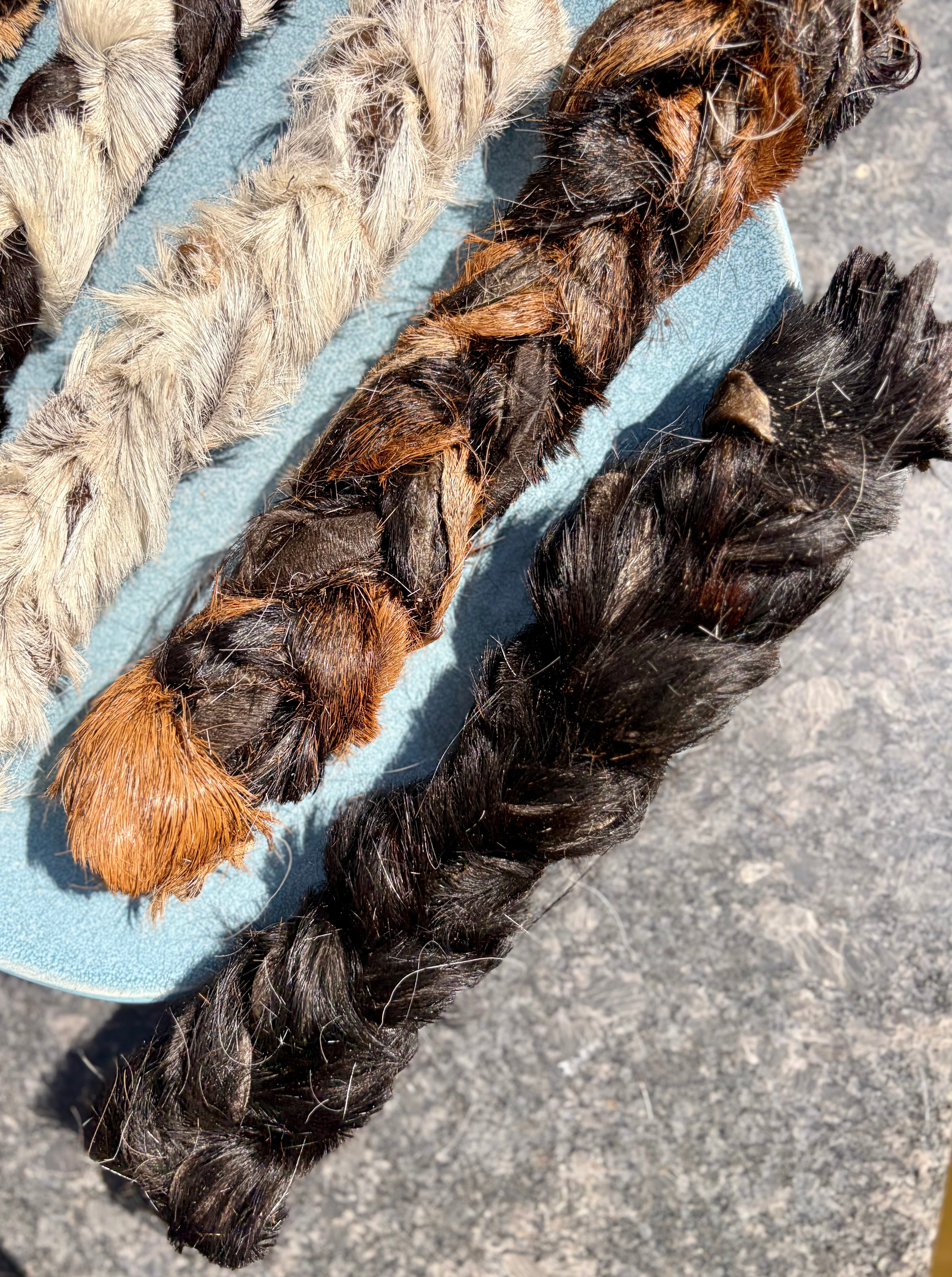 Goat Hide Braid | 100% Skin - SPECIAL