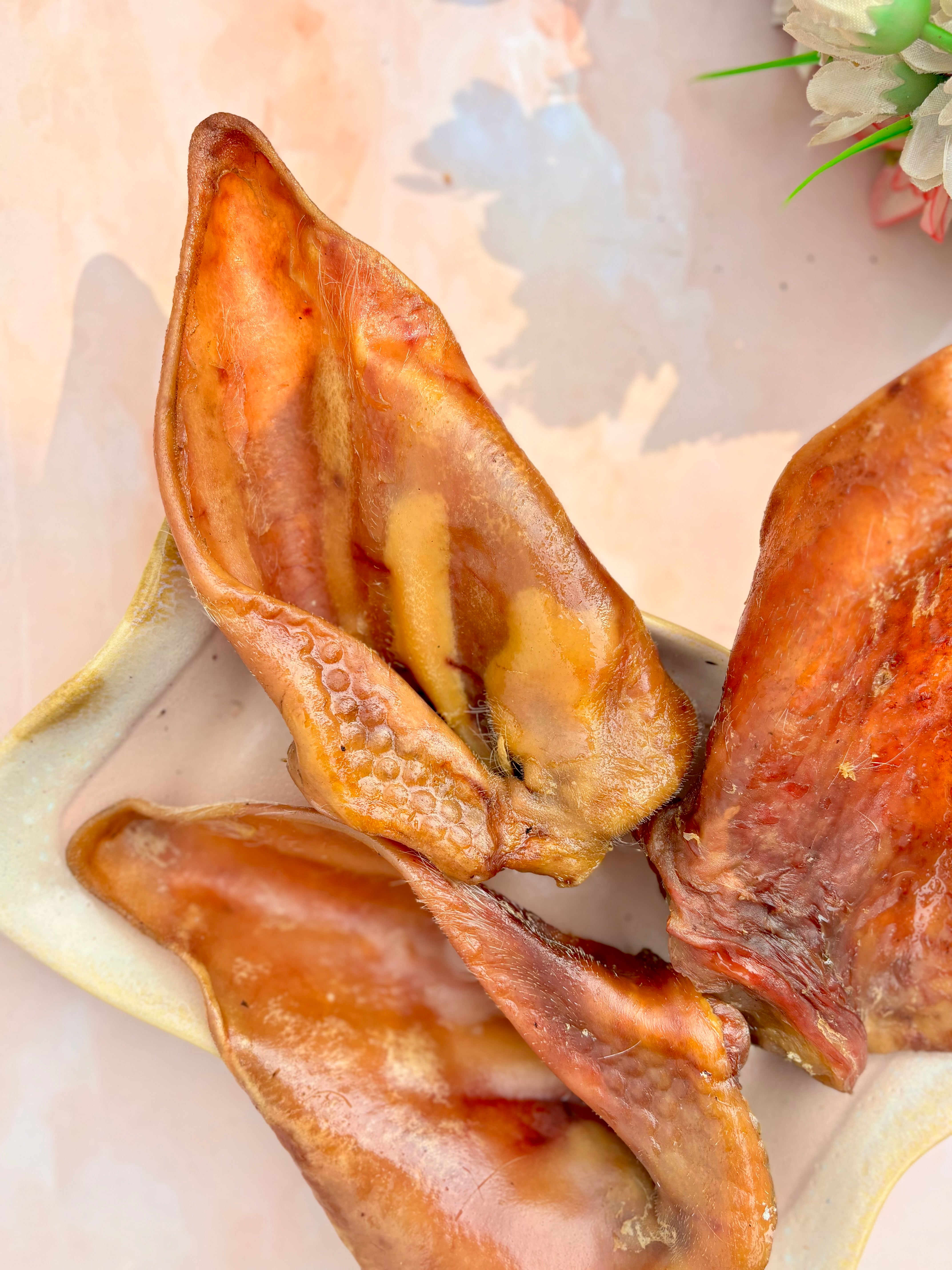 Pork Ear small or large - Boneless Chew