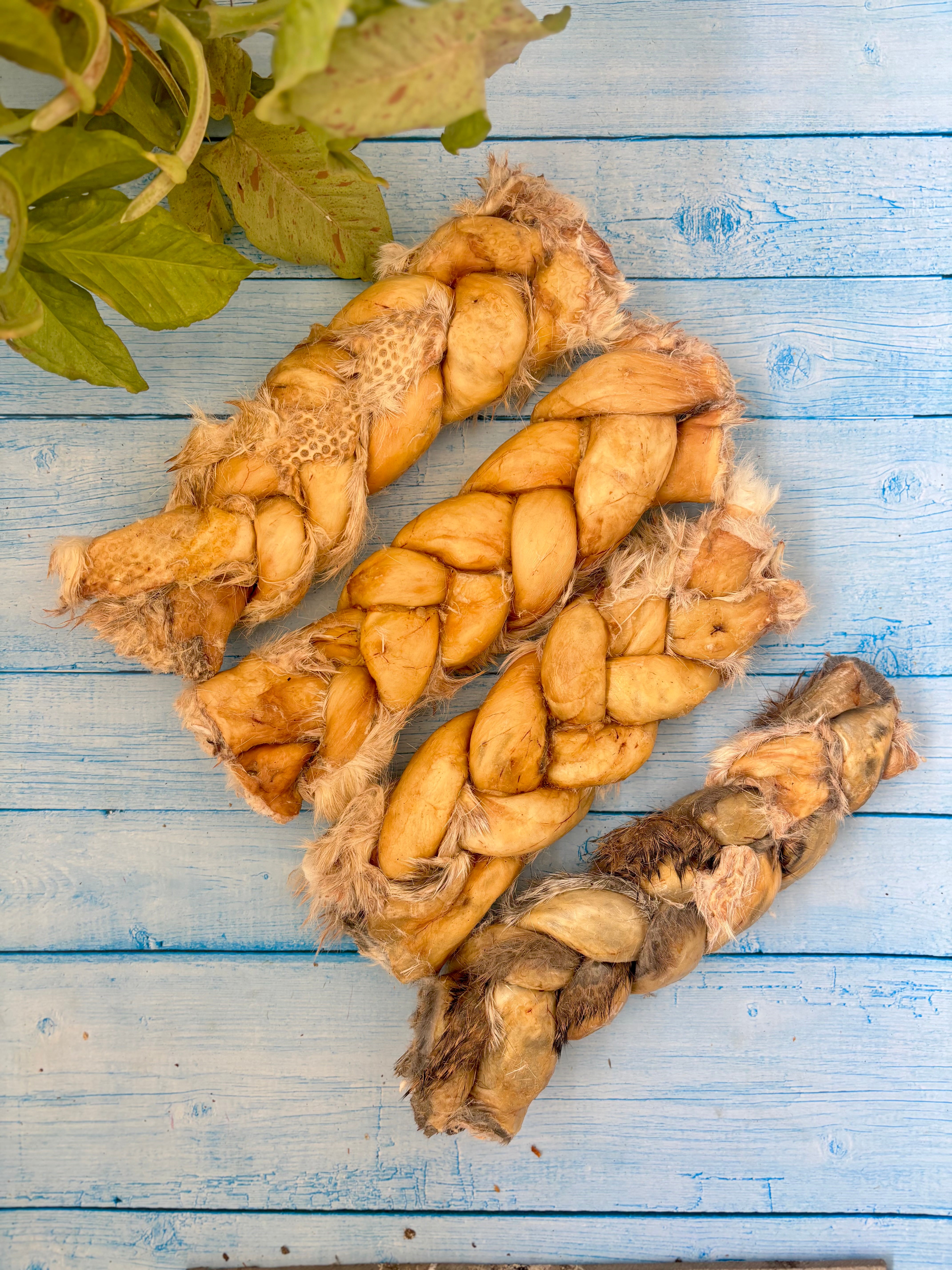 Boneless Rabbit Braid Chews - 9 inch +