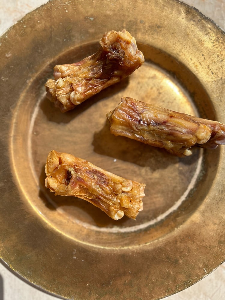 Gold Bars - Pork Chew Bone Pack of 2