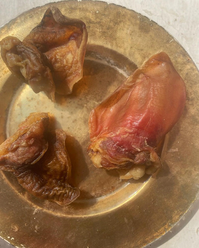 Pork Ear small or large - Boneless Chew