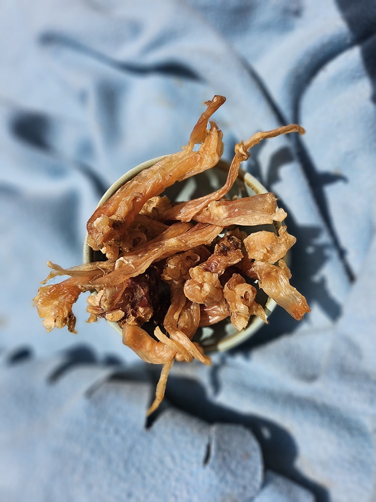 Pork Tendons boneless Chew - rich in Cartilage