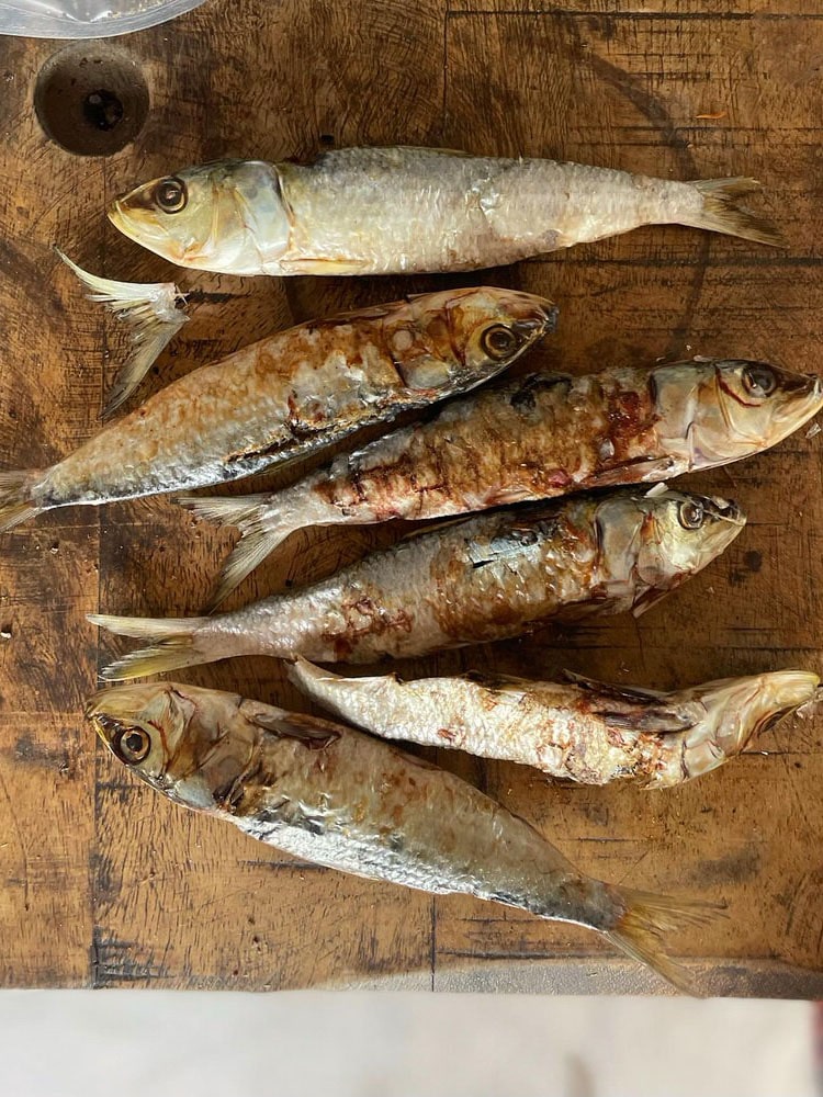 Whole Fish (Anchovy, Sardines, Mackerel or Mix)